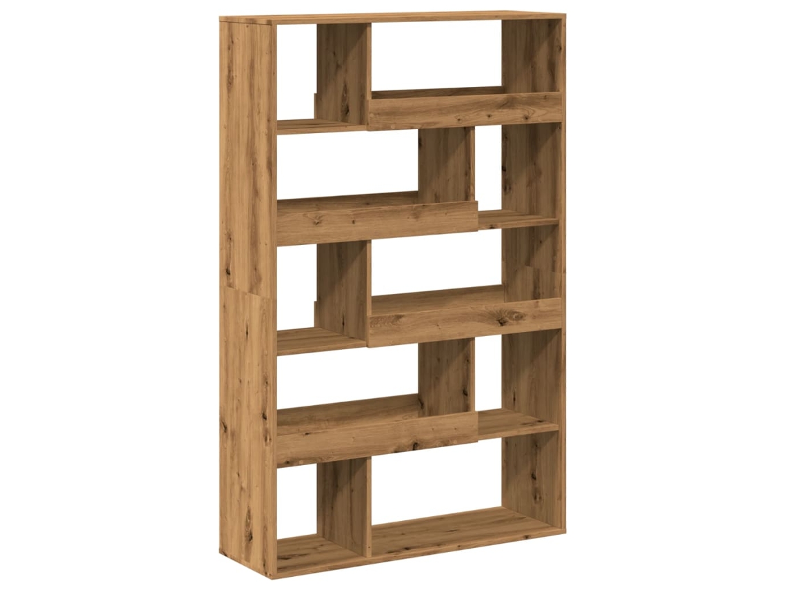 Maison Exclusive - Estantería Madera De Ingeniería Roble Artisan 100x33x156,5 Cm