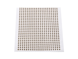 Ojos de epoxi 3D Danu26 500 duraderos para manualidades de pesca, señuelos artificiales, dorado, 4 mm