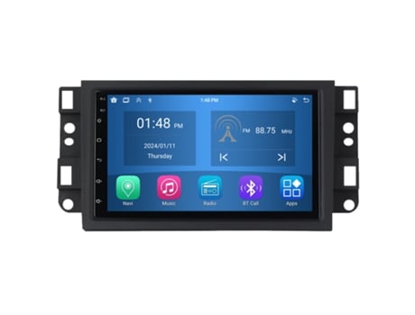 Autoradio 4GB RAM64GB ROM ROVERONE para Chevrolet Lova Captiva Gentra Aveo Epica CarPlay Android Coche Radio Bluetooth Navegación
