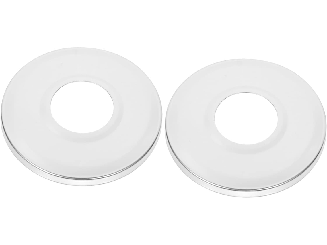 Cubiertas Para Escaleras De Piscina Inoomp De Acero Inoxidable De 2 Piezas Con Roseta, Fácil Instalación, Placas