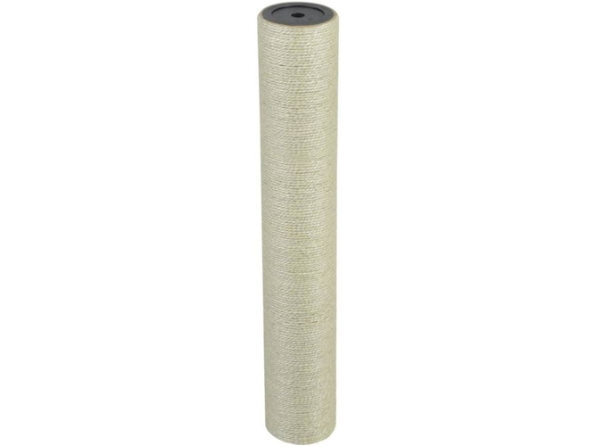 vidaXL Poste rascador para gatos 8x50 cm 10 mm beige