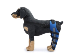 2026-protector De Rodilla Para Perros Con Doble Soporte Trasero Para Acl, Artritis Y Luxación M Azul2