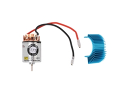 Motor Rc 540 Con Escobillas, Carcasa Impermeable De Acero Inoxidable, Alto Par, Repuesto Para Coche Rc A Escala 1/10, 17t