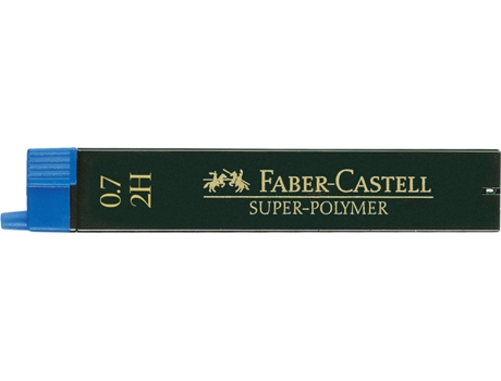 Minas para Portaminas FABER-CASTELL 7 mm 2H (12 Un)