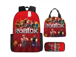 KOHREE Conjunto de tres piezas de mochila Roblox