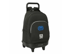 Mochila Escolar Eckō Unltd. Worldwide (negro - Poliéster 600d)