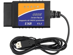 Elm327 Usb V1.5 Obd2 Escáner De Diagnóstico De Coche Interfaz Obdii Herramienta De Diagnóstico Automático Basada En Pc Chrui
