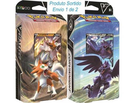 Otros Juegos POKEMON Battle Deck: Corviknight V / Lycanroc V (8) (Edad Minima: 6 años)