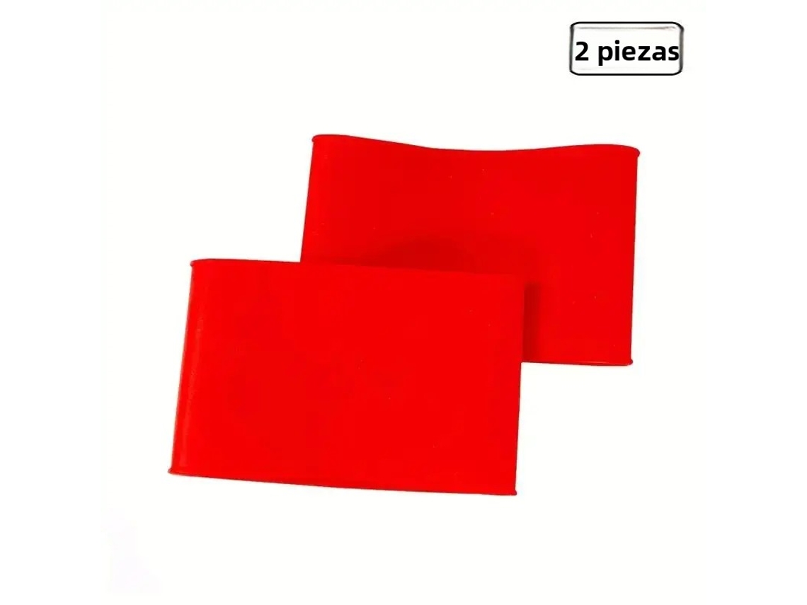 (paquete Rojo S2) Cinta De Goma Antideslizante De Alto Agarre Para Ciclismo, Protección Antideslizante Para Piernas Y Dispositivo De Fijación