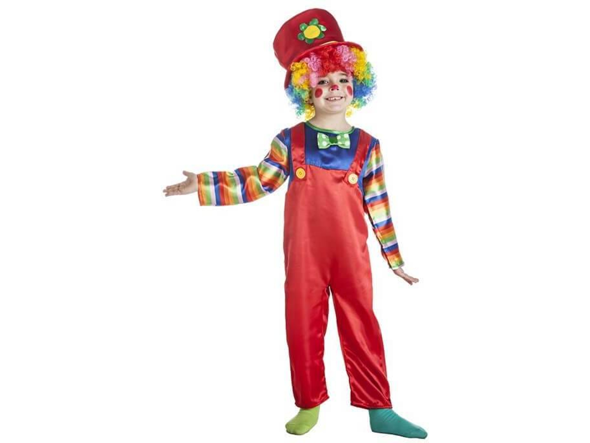 Disfraz de Niño DISFRAZZES Payaso Flor (Talla: 5 a 6 años)