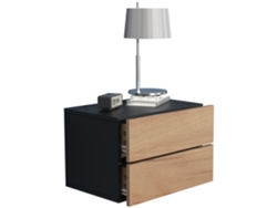 Mesita de noche de pared de madera Usal L 45 cm Vcm