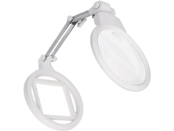 Lámpara De Aumento Con Doble Iluminación Led: Brillante Y Versátil.