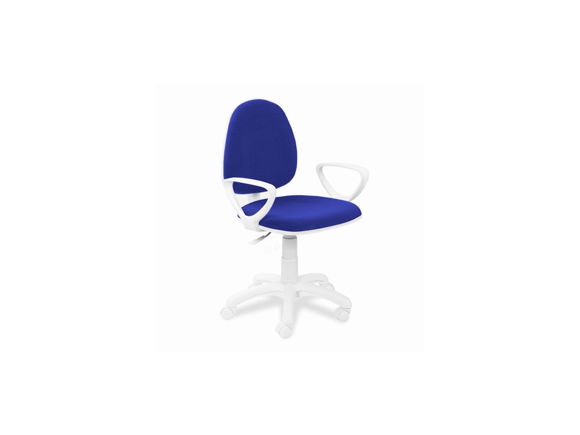 Silla de escritorio con ruedas y reposabrazos 89-98 cm Dolphin Azul Dolphin 47 x 89-98 x 42cm cm