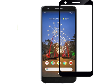 2 Películas Cristal Templado Google Pixel 3A PHONESHIELD Full Cover 9H Total Glue Transparente