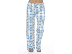 2026-pantalones De Pijama Para Mujer Con Bolsillos Suaves De Franela De Cuadros