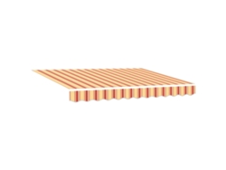 Maison Exclusive - Toldo Retráctil Amarillo Y Naranja 300 X 250 X 165 Cm