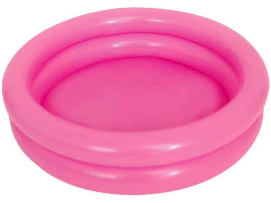 Piscina Inflable Portátil De Verano 60x19cm, Redonda Pvc For Juegos Al Aire Libre, Bañera Agua