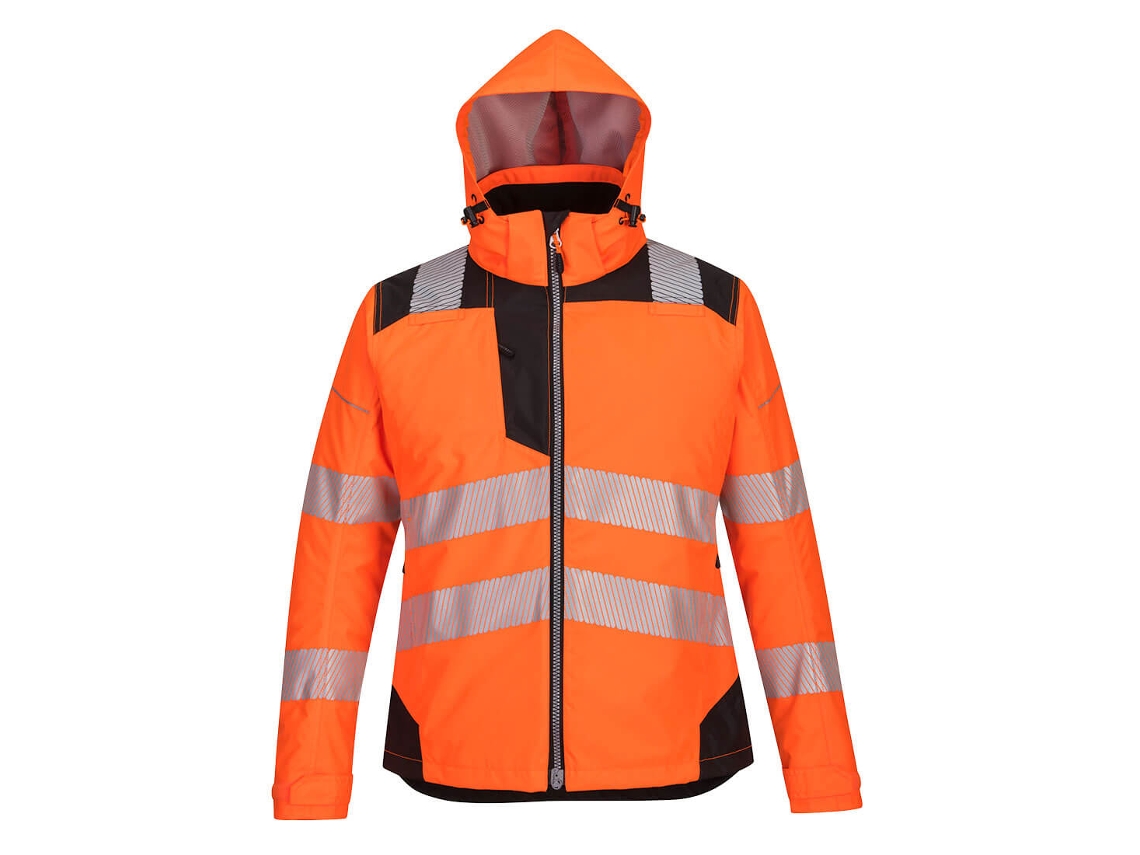 Chaqueta de invierno para mujer PW3 – Comodidad y estilo. Amarillo y negro / XL