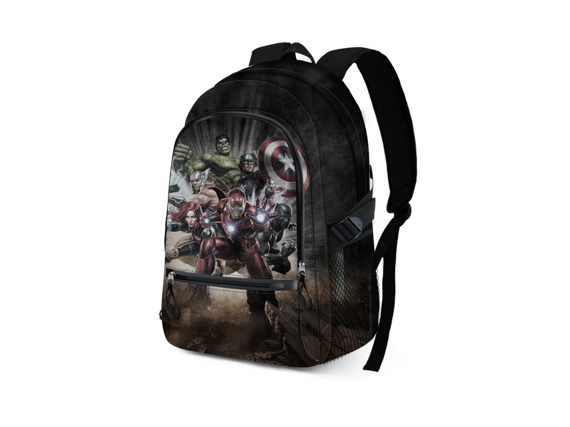 Los Vengadores Troupe Mochila Fight FAN 2.0, Verde