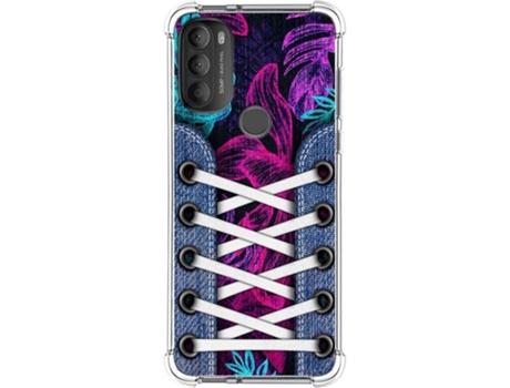 Carcasa Motorola Moto G71 5G TUMUNDOSMARTPHONE Dibujos Antigolpes Zapatillas 07 Multicolor