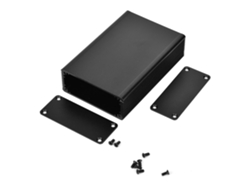 2026-caja De Aluminio Para Proyectos Electrónicos Estuche Pcb Instrumento 27x66x100mm Negro