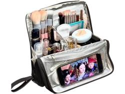 Neceser multifuncional multicolor con cremallera impermeable para mujer