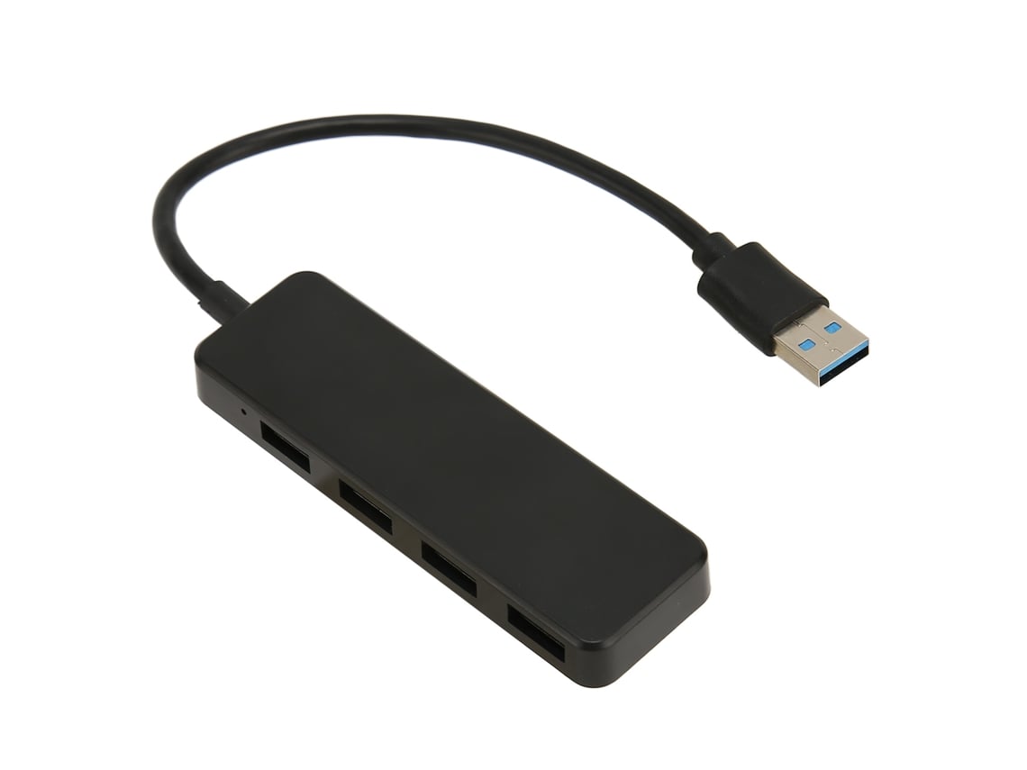 Hub Usb 3.0 4 En 1, Adaptador Multipuerto Usb-c A 4 Puertos Usb 3.0, Plug And Play, Compatible Con Windows Office Business.