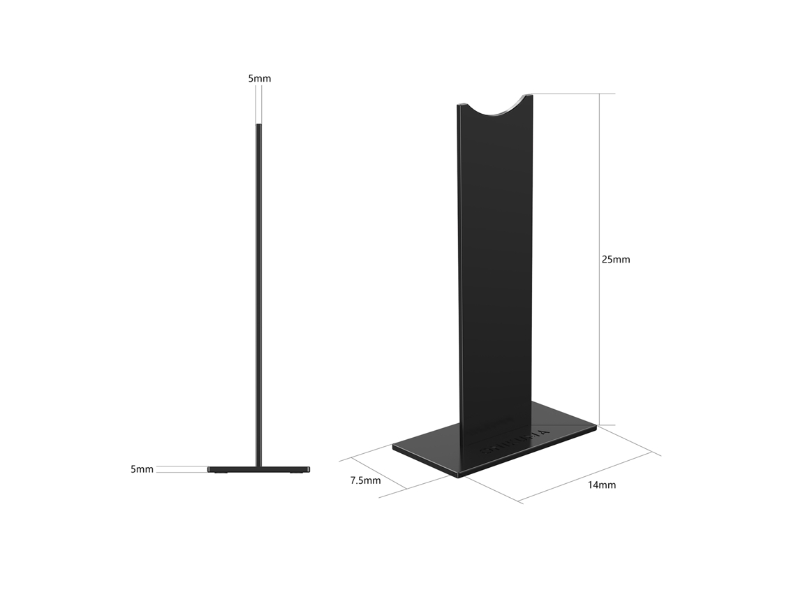 Suporte Para Fones De Ouvido Onikuma Para Fones Circumaural Com Base Estável E Anti-derrapante