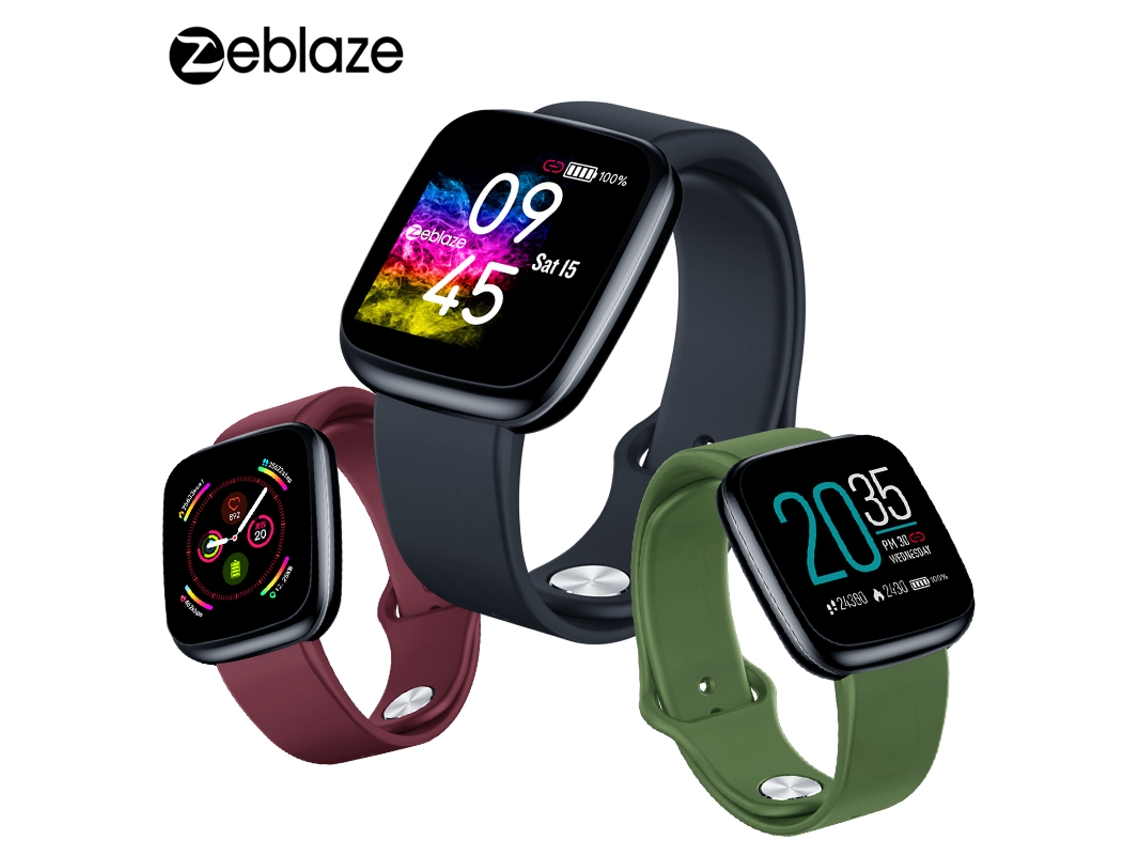 Reloj Inteligente Zeblaze Crystal 3 Con Pantalla Hd De 1,3", Certificación Ip67, Monitor De Frecuencia Cardíaca Y Monitor De Actividad Física.