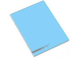 Cuaderno Engrapado AMBAR Azul (A5 - Cuadriculado - 48 Hojas)