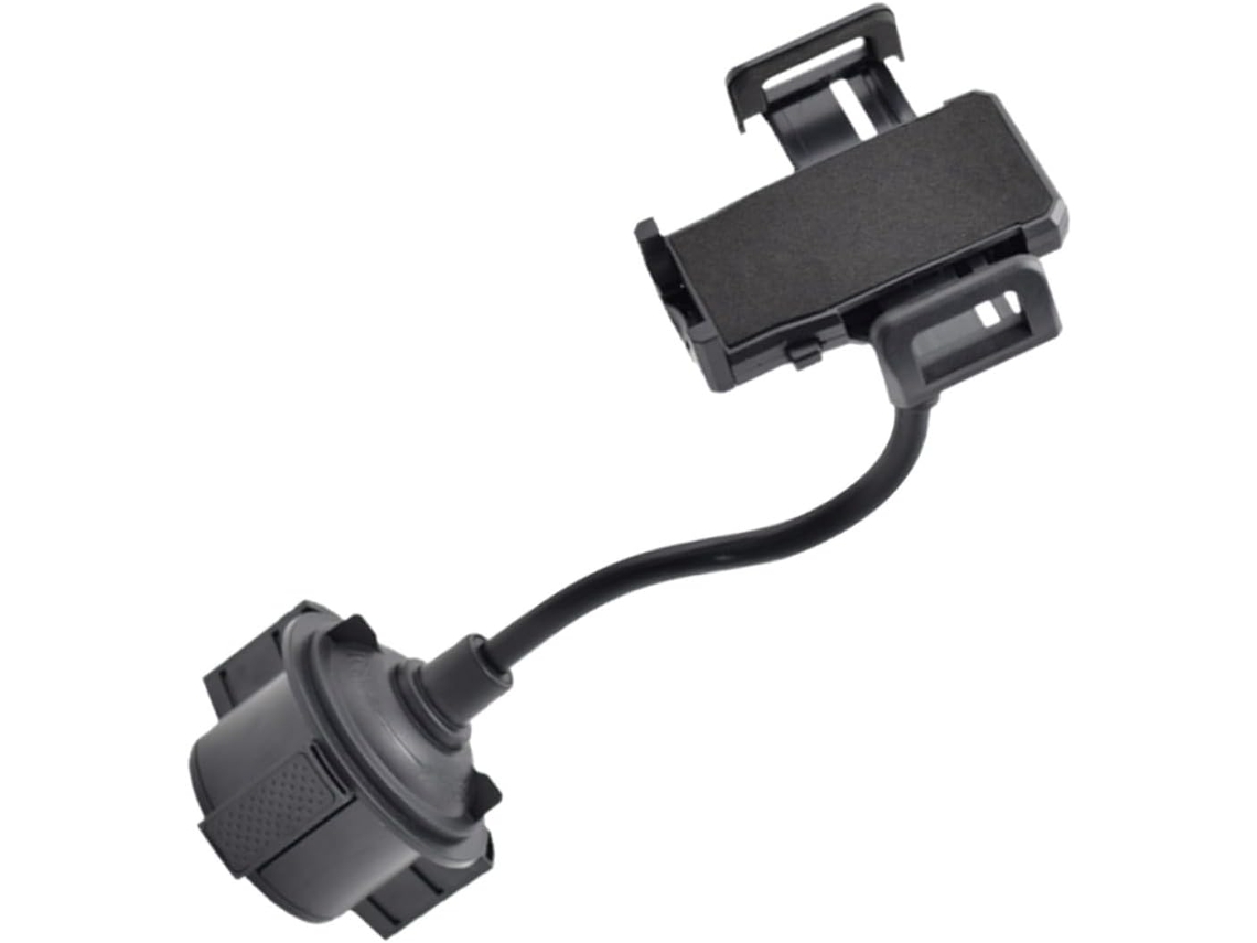 Soporte para teléfono de coche con brazo articulado, negro, estable, instalación y uso seguros. Jortmrd