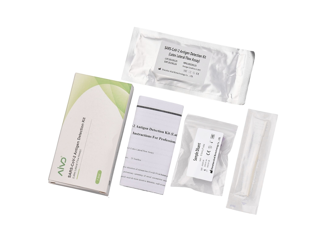 Kit de Teste Rápido Antígeno Covid 19, Resultado em 15 Minutos | S/MARCA