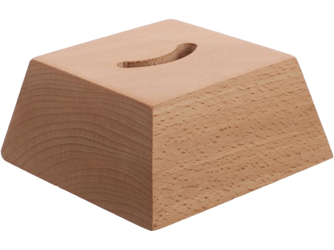 Calzador Madera Puerta Estante Almacenamiento Entrada Estable Bordes Pulidos Proteger Base Su Ropa