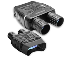 Binoculares militares de visión nocturna con infrarrojos, LCD de 2,31", zoom 3x, 300 m, día/noche, para caza y vigilancia, color negro, Yizhood