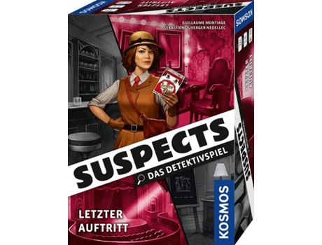 Juego De Cartas KOSMOS Suspects (12 anos)