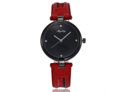 Reloj De Pulsera De Cuarzo Con Brazalete De Acero Inoxidable Para Mujeres Y Niñas (negro)