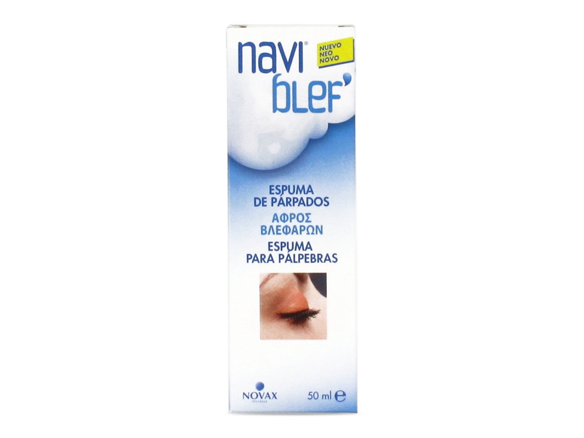 Espuma para Palpebras Naviblef Naviblef Cuidado Diario 50ml