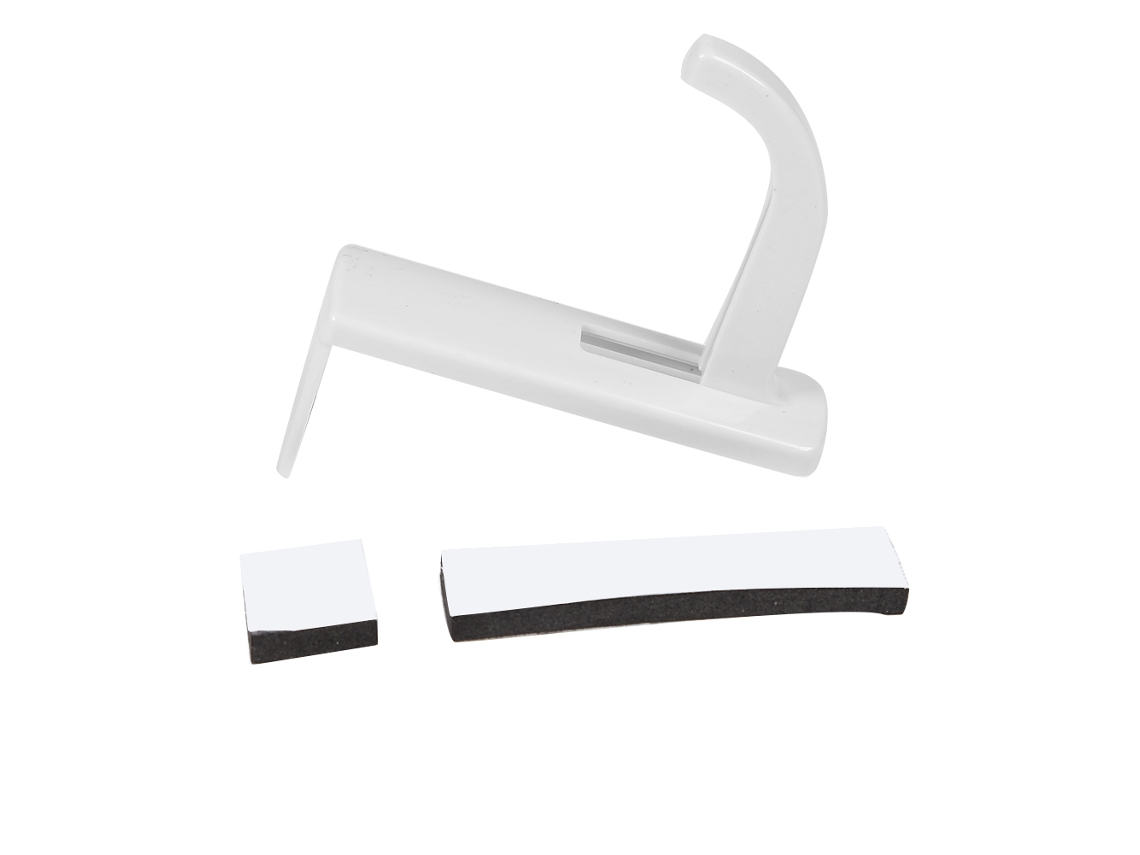 Gancho De Pared Para Colgar Auriculares, Ideal Para El Hogar, La Oficina O Para Jugadores, Color Blanco.