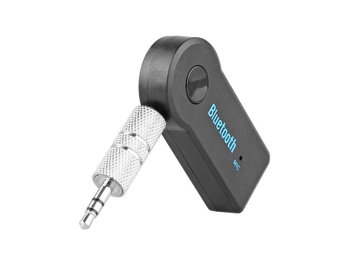 Transmisores Adaptador de receptor Bluetooth 3.5 mm Aux Jack Adaptador de receptor de audio para automóvil Kit de manos libres