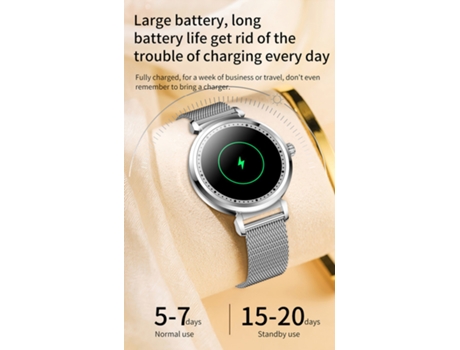 Smartwatch, monitor de actividad, multideporte,Plata CHRONUS