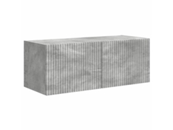 Maison Exclusive - Mueble De Tv Montado En La Pared Concreto 60 X 31 X 29.5 Cm