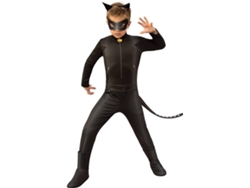 DISFRAZZES Disfraz Niña Rubies Disfraz Niña Cat Noir (Talla: 7 a 8 años)