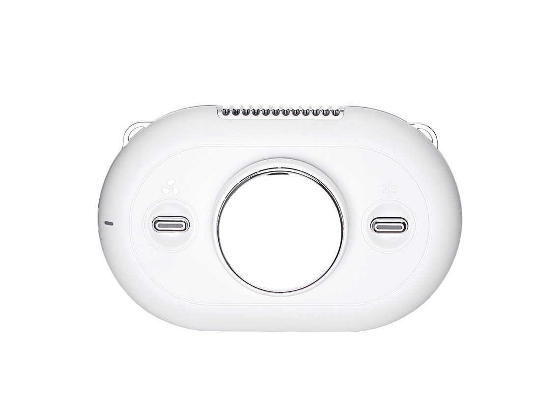 Ventilador Portátil De Usb Sin Aspas, De Mano, De Mesa Y Para Colgar Al Cuello - Blanco