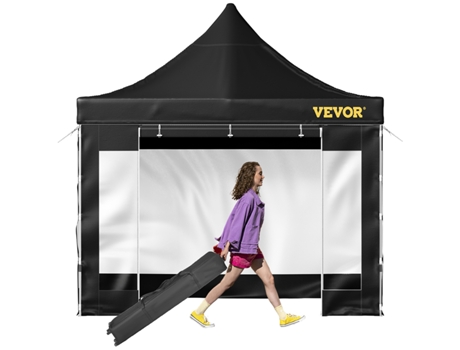 Tienda De Campaña Emergente (Negro) VEVOR