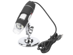 Microscópio Digital Usb 500x Com 8 Leds Ajustável, Suporte, Alta Resolução 1920x1080p Para Laboratório E Eletrônicos