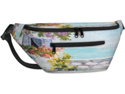Bolso Hombro Unisex Tropicallife Gran Capacidad Estampado Pintura Al Óleo Para Viajes Deportes Gimnasio Cor