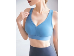 2026rebe-sujetador Deportivo De Yoga Para Mujer Con Costuras V Neck Sin Armadura Para Entrenamiento Correr Y Ejercicio