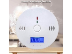 Detector de monóxido de carbono Alarma digital de monóxido de carbono Pantalla Lcd Alarma de 85 Db ROKOO