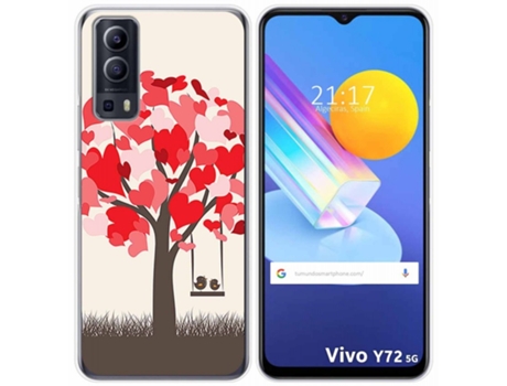 Carcasa Vivo Y52 5G TUMUNDOSMARTPHONE Dibujos Multicolor