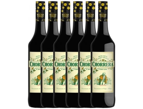 Generoso MÁLAGA VIRGEN Málaga Virgen Chorrera Cream Pedro Ximénez Sierras de Málaga 0.75 L (6 unidades)